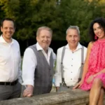 Dacapo Band Foto im freien an einer Mauer Dacapo als Quartett